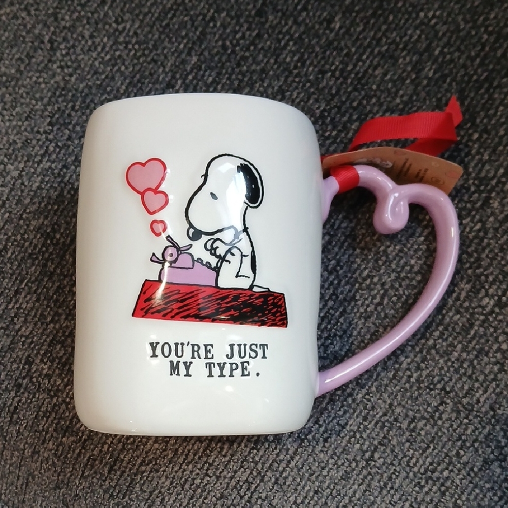💗Snoopy Mug Peanuts Coffee Rae Dunn NWT